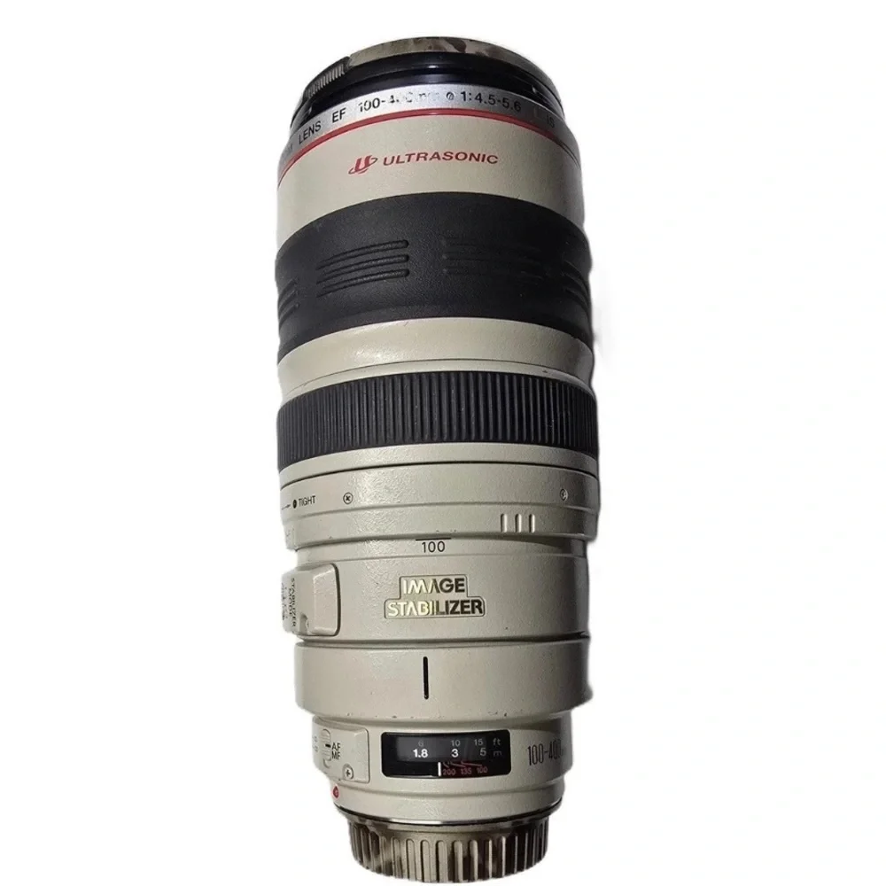 Canon EF 100-400mm f/4.5-5.6L IS I USM Lens with Case